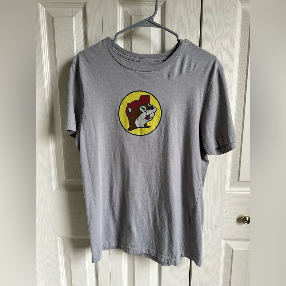 Buc-ees graphic tee‎ shirt gray
